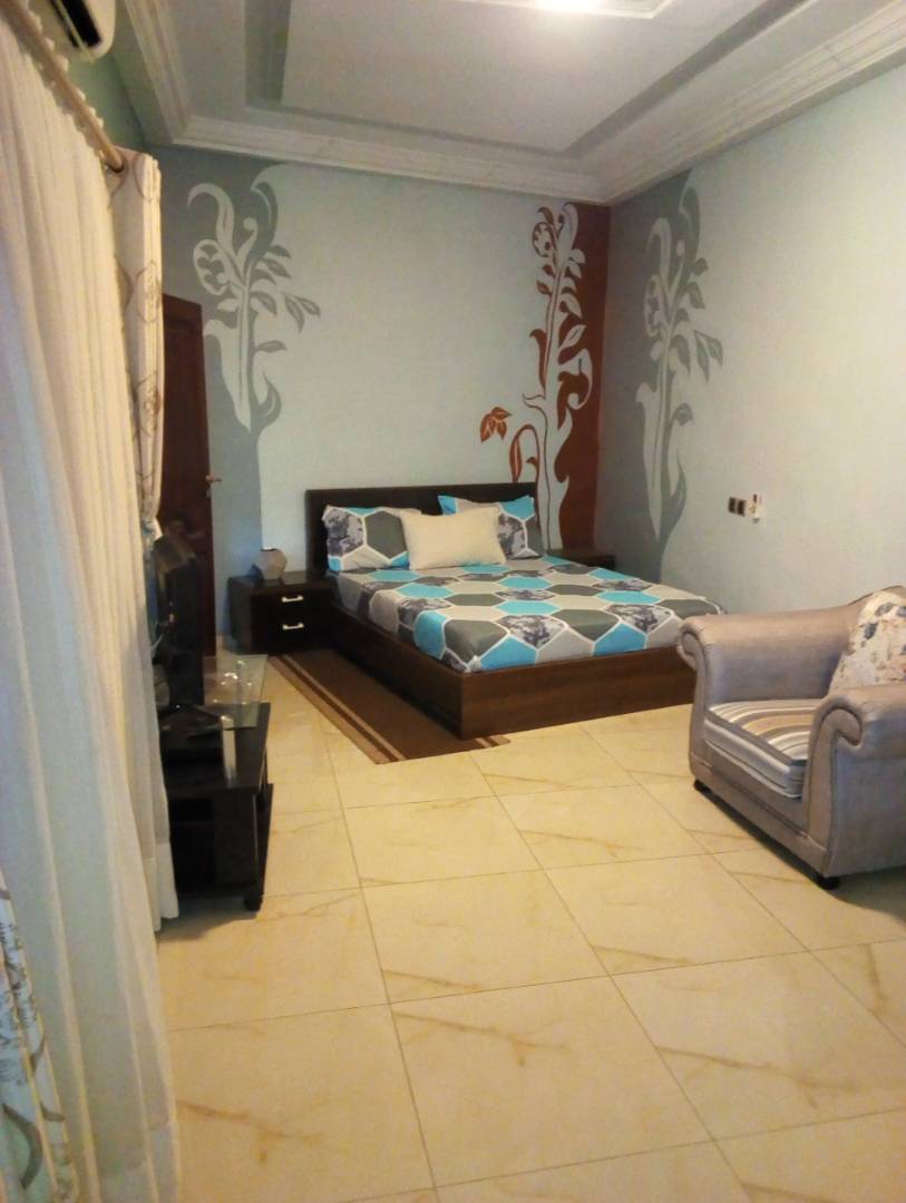N° 4556 :
                            Appartement meublé à louer , Adidogome, Lome, Togo : 600 000 XOF/mois