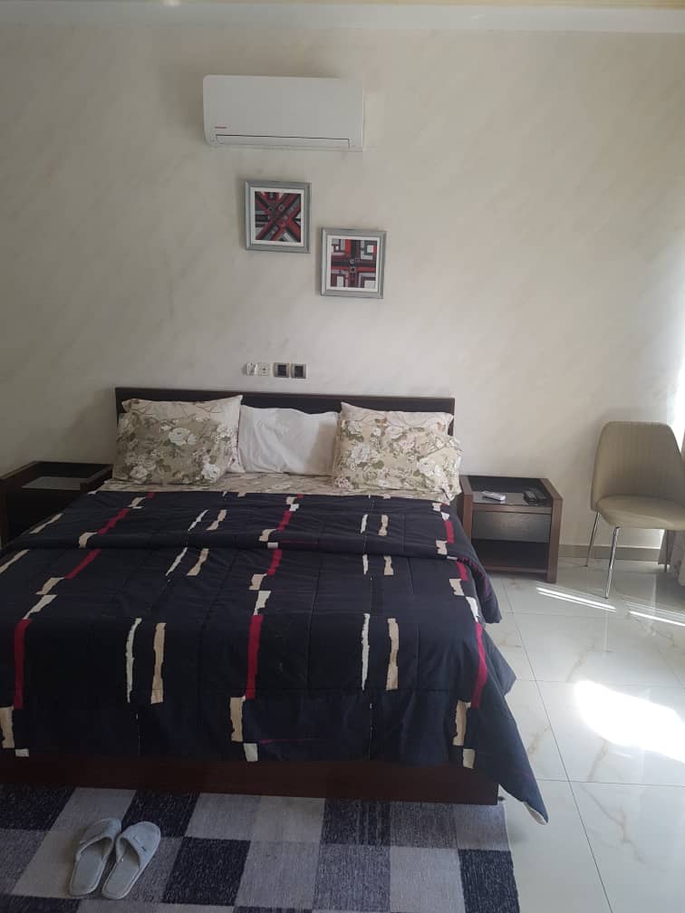 N° 4555 :
                            Appartement meublé à louer , Adidogome, Lome, Togo : 600 000 XOF/mois