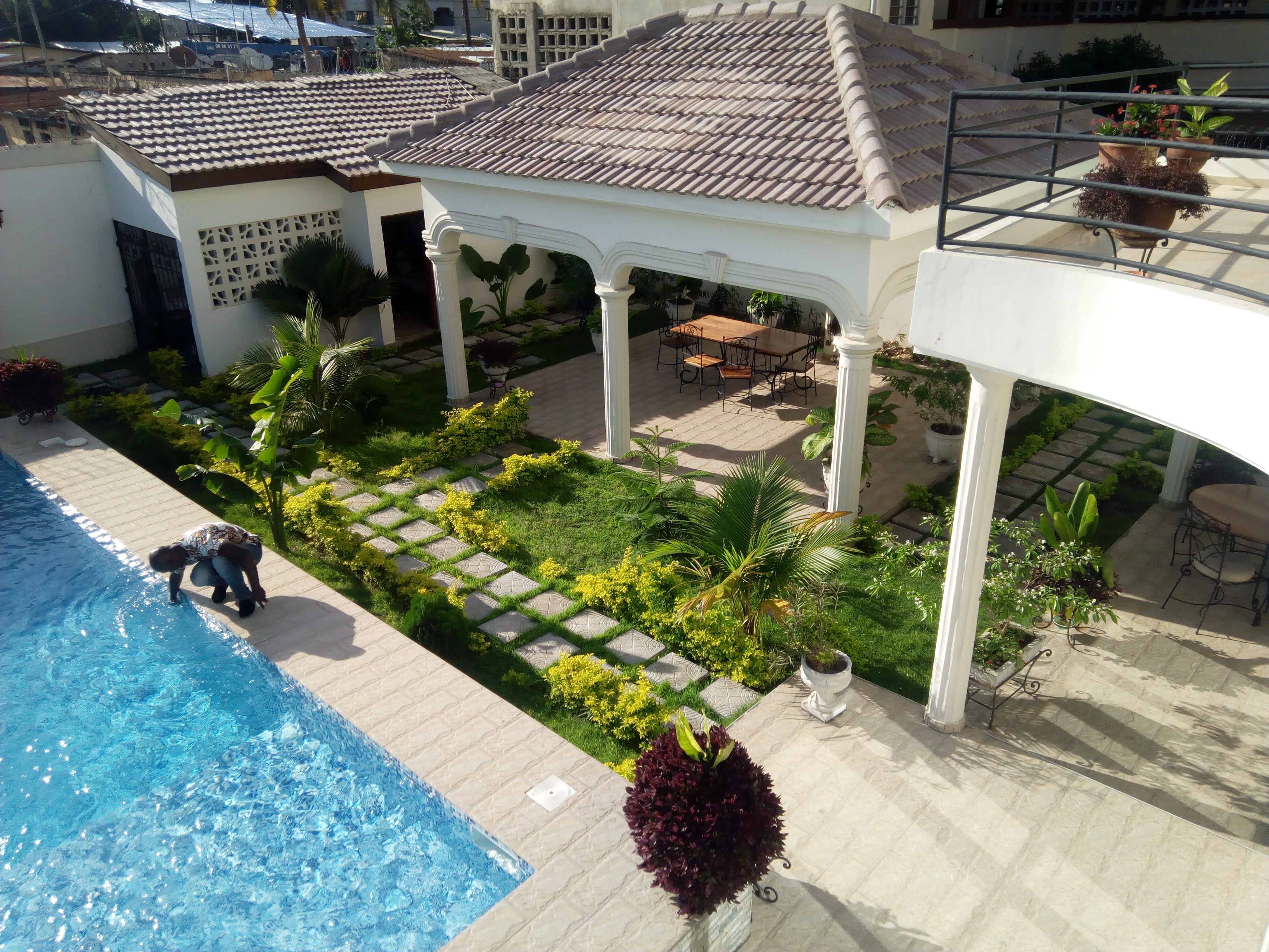 N° 4327 :
                            Villa à louer , Akodessewa, Lome, Togo : 1 500  000 XOF/mois