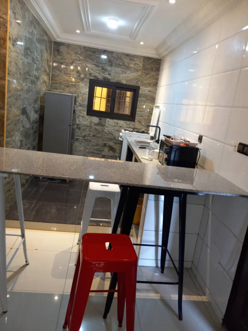 N° 5400 :
                            Appartement meublé à louer , Be gbenyedzi , Lome, Togo : 1 100  000 XOF/mois