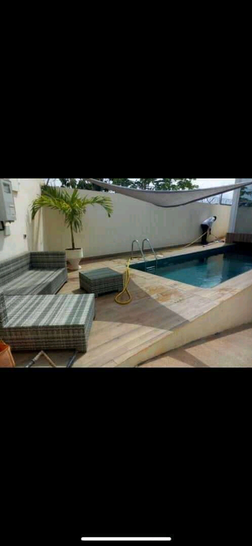 N° 4837 :
                            Villa meublée à louer , Agoe, Lome, Togo : 1 200  000 XOF/mois