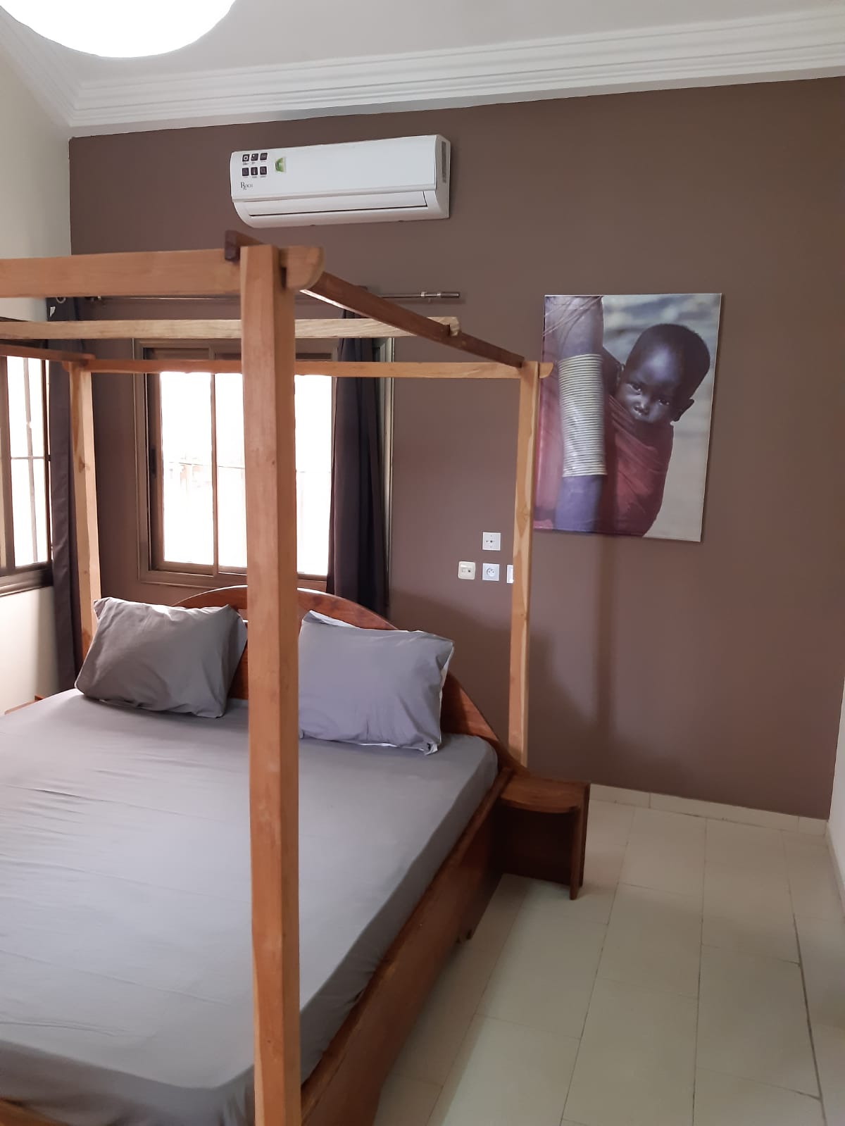 N° 5363 :
                            Villa meublée à louer , Adidogome, Lome, Togo : 600 000 XOF/mois