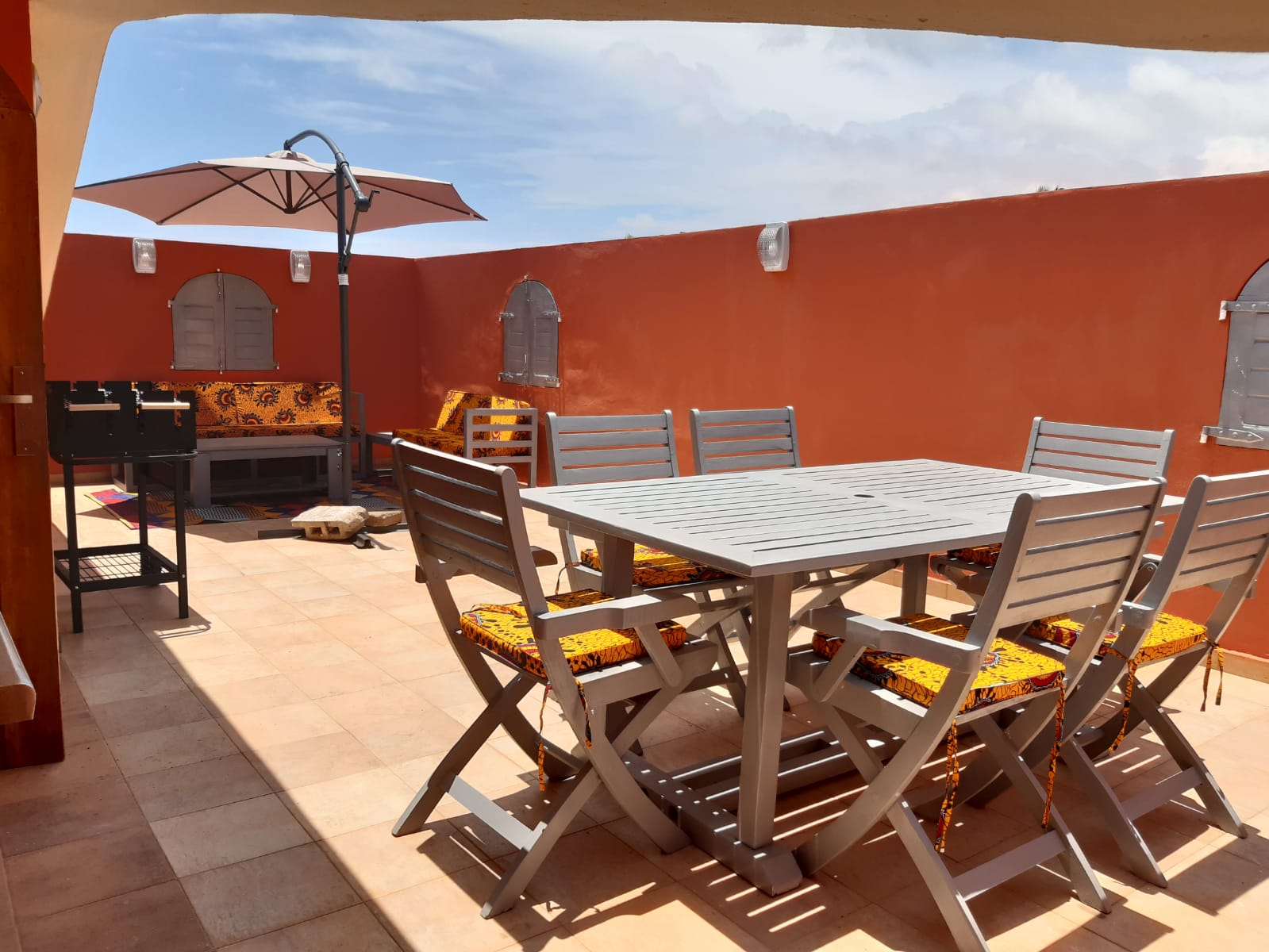 N° 5363 :
                            Villa meublée à louer , Adidogome, Lome, Togo : 600 000 XOF/mois