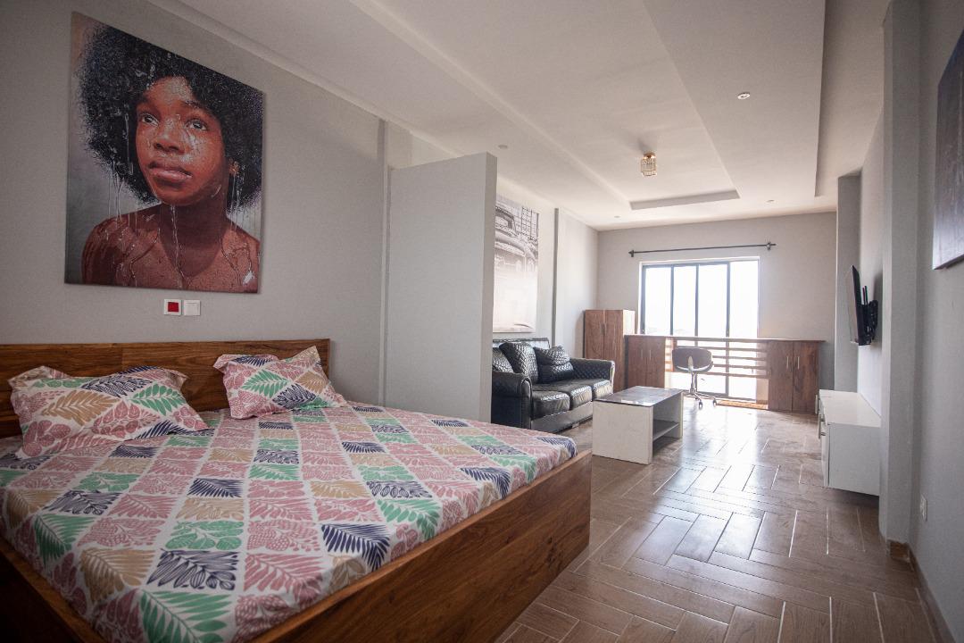 Studio meublé à louer , Lome, adidogome